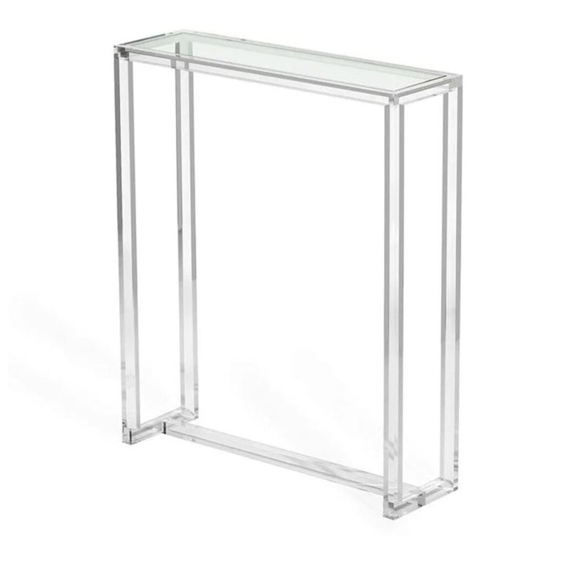 Quinn Acrylic Console Table