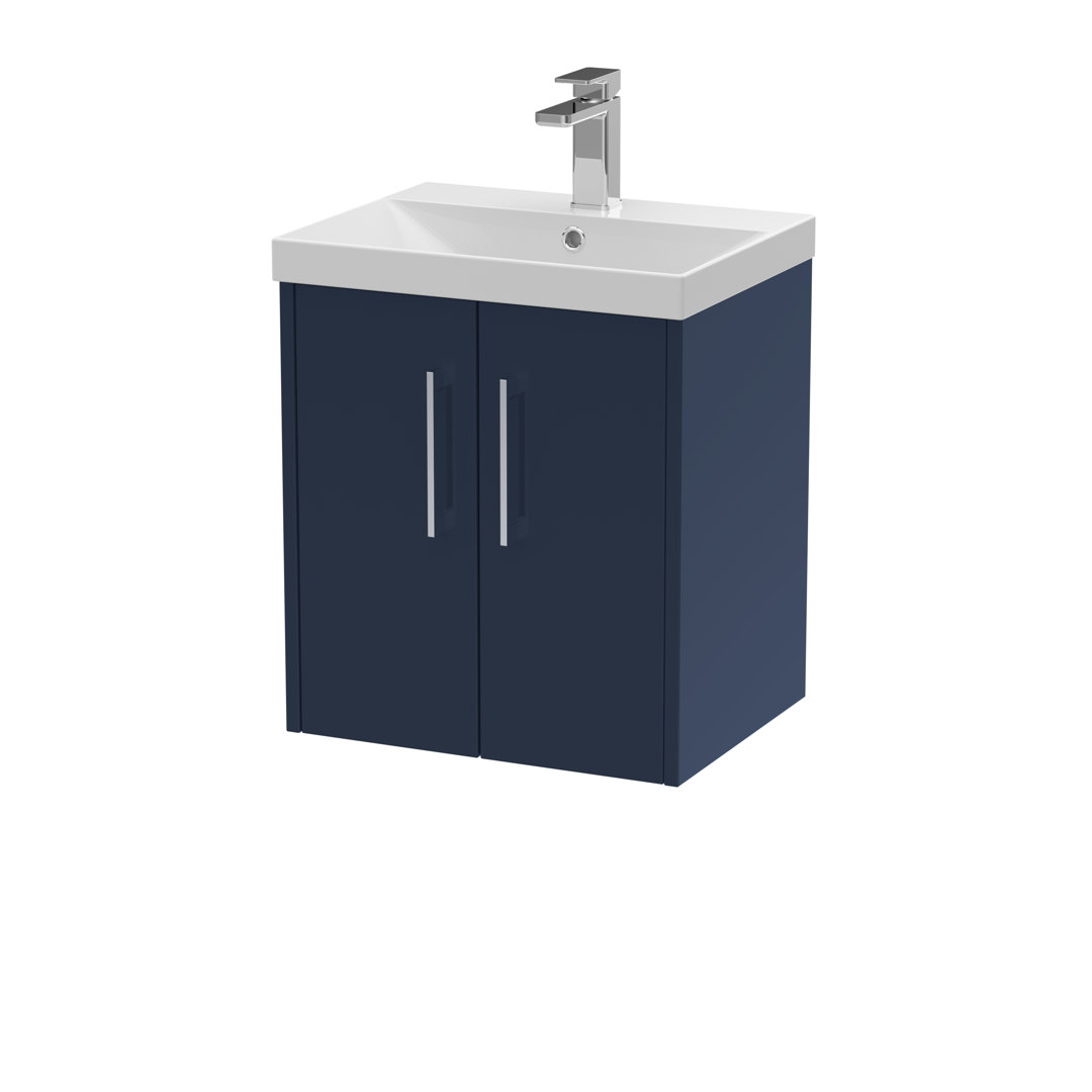 Juno 510mm Single Bathroom Vanity with Drop In Vitreous China Basin
