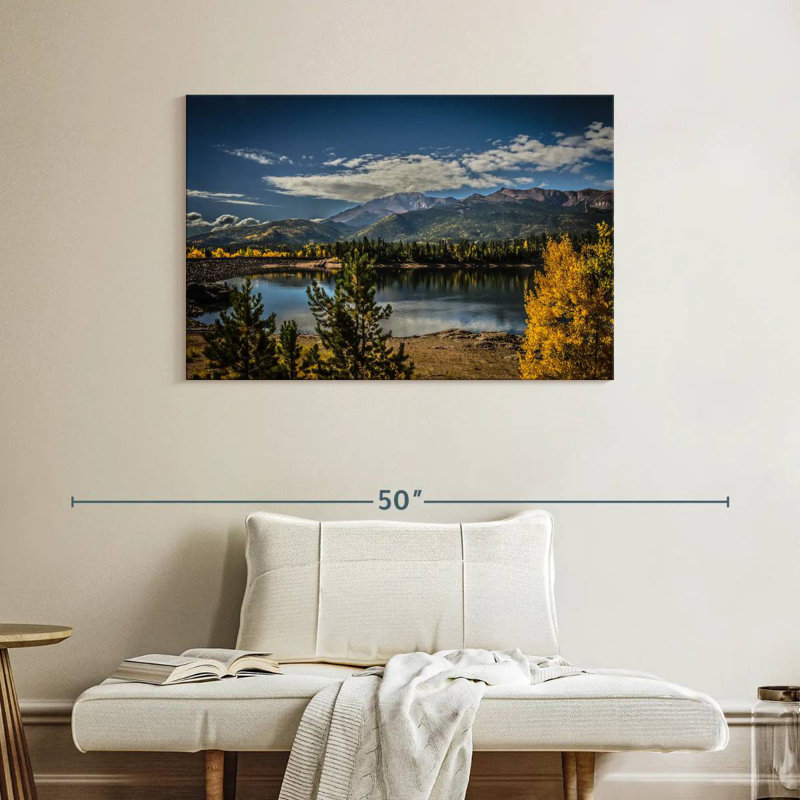 Alvord Aspen Lake Fall, 26" H x 39" W