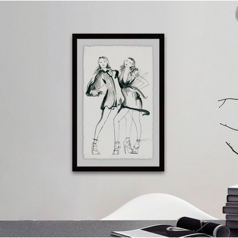 «Twins» par Talula Christian, H 30 po x l 20 po