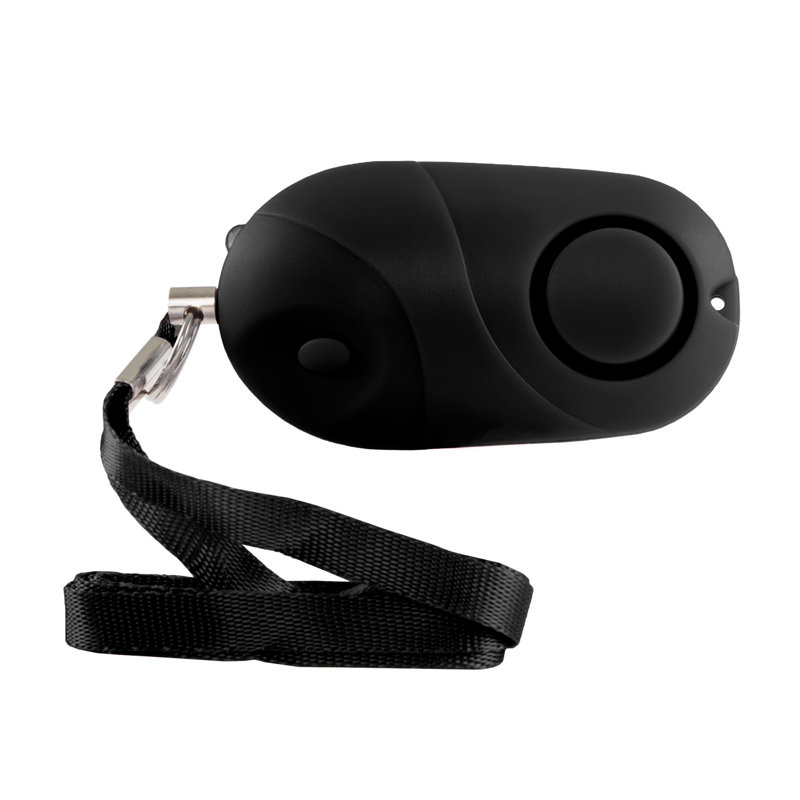 2.6'' Battery Powered Integrated LED Flashlight, Black