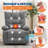 Power Lift Recliner Chair Heated Massage Electric Recliner with Cup Holders and Side Pocket