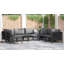 70cm Wide Steel Sofa with Cushions