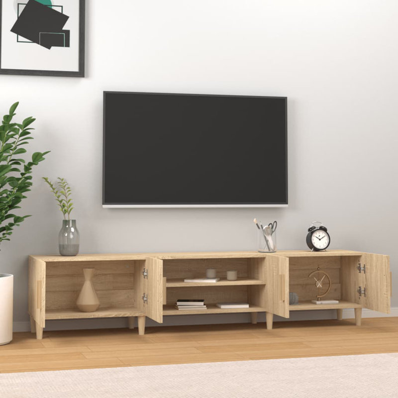 Kyeisha TV Cabinet 180x31.5x40 cm Engineered Wood, Sonoma Oak