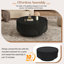 Table basse moderne avec base tambour-587478689