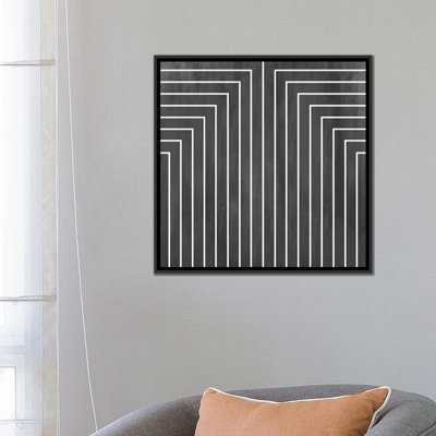 «Mid Century Modern Art», reproduction sur toile tendue