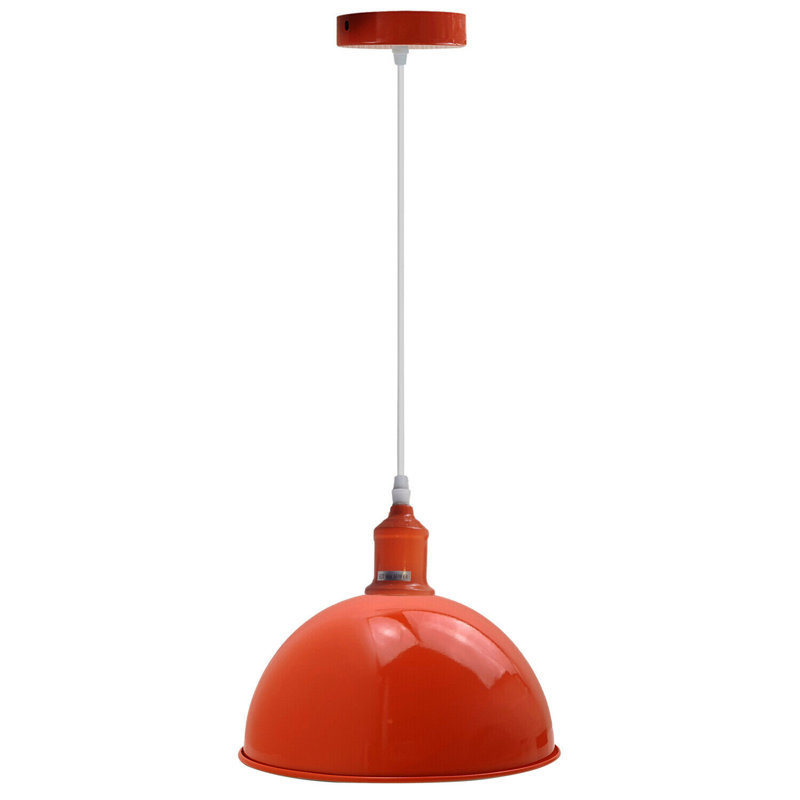 Summerland 1 - Light Dome Pendant, Orange