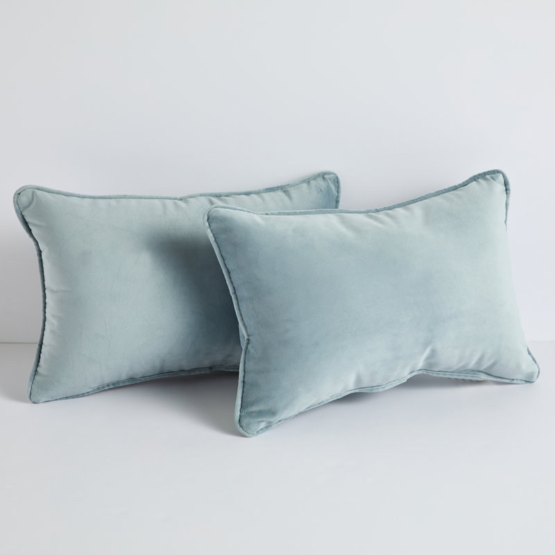 New Sunbrella 2023 Sunbrella® Outdoor Reversible Throw Pillow, 16"H x 26"W, Pink Solid
