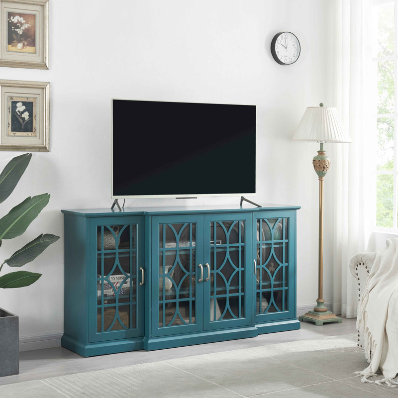 Meuble télé 63 po, buffet, armoire de rangement