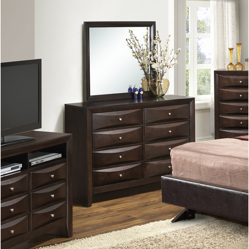 Champetre 59'' W 8 - Drawer Dresser, Cappaccino