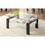 Table basse avec plateau en verre Dyer-873390540