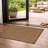 Border Sand/Natural Easy-Care Jute-Style Indoor/Outdoor Flat Woven Area Rug-1883060180-1883060163