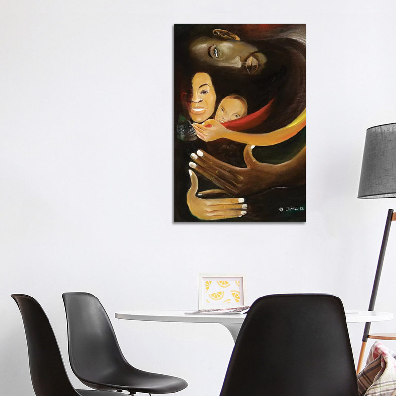 Together by Ikahl Beckford - Wrapped Canvas Painting, 101.6 cm H x 66.04 cm W x 1.91 cm D