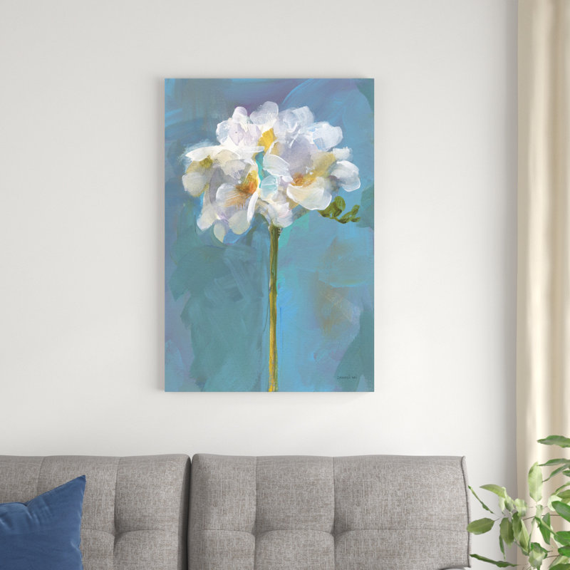 Floral moderne IV, H 24 po x l 36 po x P 1,25 po