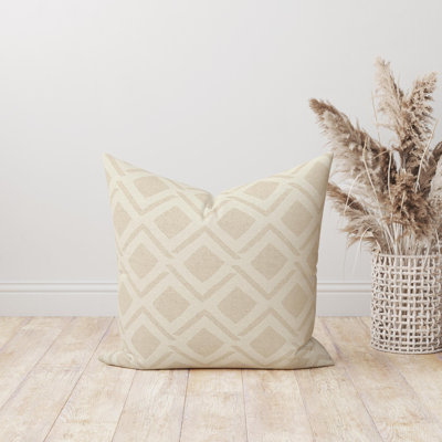 Housse de coussin réversible en lin Roman
