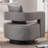 29 inches Wide  Swivel Barrel Chair-1673131877