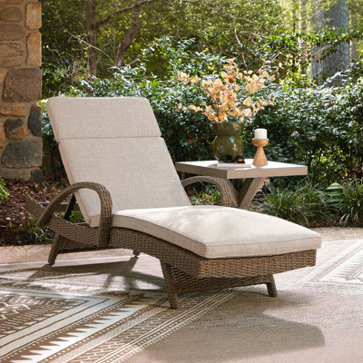 Chaise longue avec coussin Anikyn