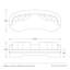 Helene Curved Outdoor Sofa