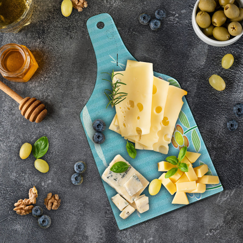 Planche à découper en verre trempé Ambesonne