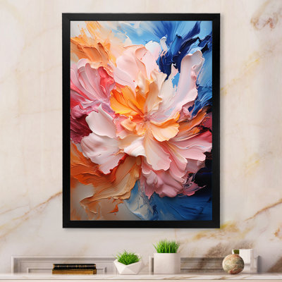 " Pink Blue Blossom Fusion III "
