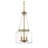 Gullerson 3 - Light Lantern Jar Chandelier in Brass-1377369041