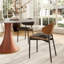 Ensemble de salle à manger de style Mid-Century Alverez avec chaises d'appoint rembourrées en éponge-619452689-617643677-617643648