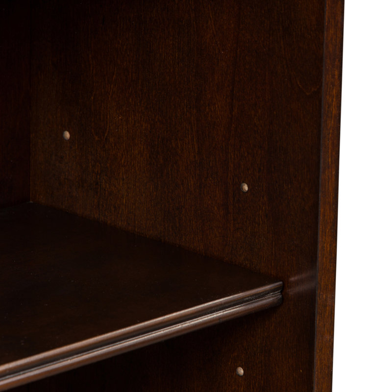 Mattern Standard Office Bookcase with Adjustable Shelves, (2 Shelves) 48" H x 30" W x 12.5" D