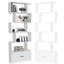 Berwaldt 183cm H x 70cm W Geometric Bookcase-252222807