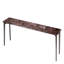White House 59.06'' W Marble Console Table