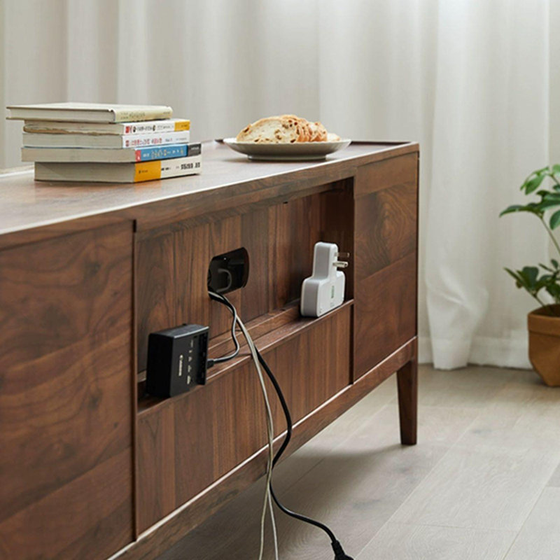Nouveau meuble télé en bois massif de style rétro chinois