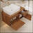 31.5"Floating Small Bathroom Vanity With Sink