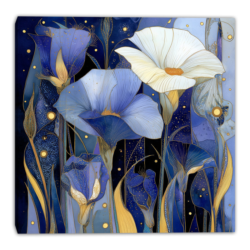 Botanical Hydrangeas Wrapped Canvas Wall Art, 30"W x 30"H x 1.5"D