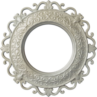 Médaillon de plafond H 13,25 po x l 13,25 po x P 1,125 Orrington