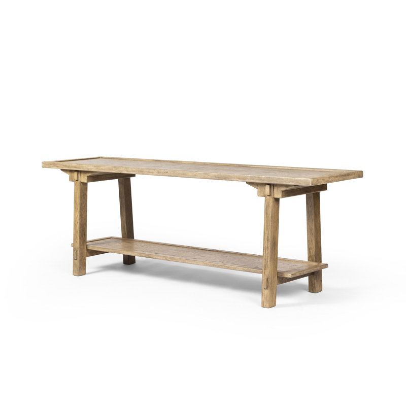 Console Larisa Frony - chêne clair vieilli