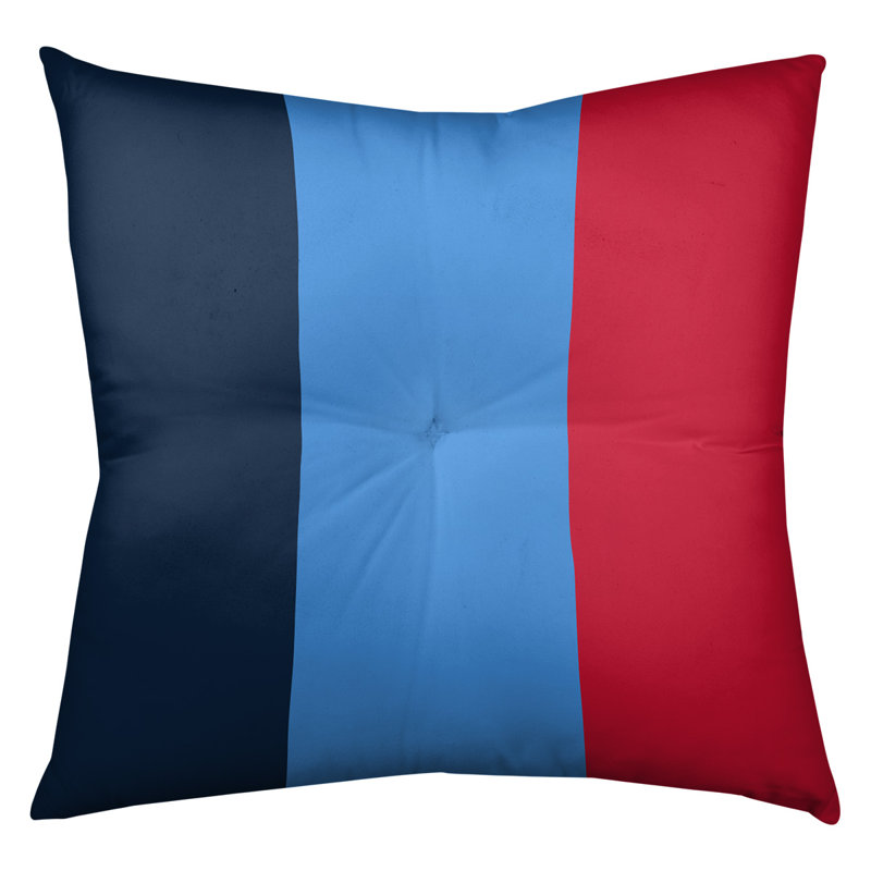  Coussin de sol touffeté, 26 po x 26 po, Mi-bleu