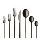 Due Flatware Set - 32 Pieces - Black Gold
