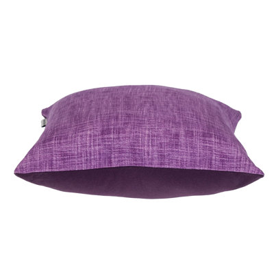 Parkland Collection Transitional Woven Purple 18" x 18" Pillow