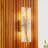 2-Light Wall Sconce Bath Vanity Light with Marble Pattern