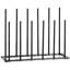 6 Pair Welly Walking Boot Stand Dryer Metal Shoe Rack Storage
