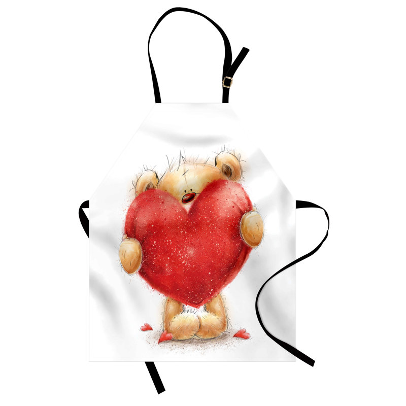 No Pattern Bib Apron