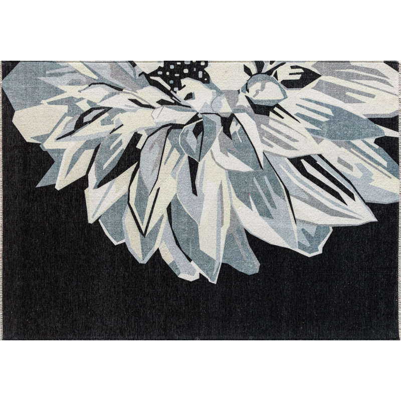 Maisie Modern Twilight Dahlia Area Rug, Rectangle 7'10" x 10'10"