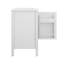Meuble-lavabo de 20 po avec lavabo en céramique, tablette ajustable en U, support de porte, meuble-lavabo étroit-544438984