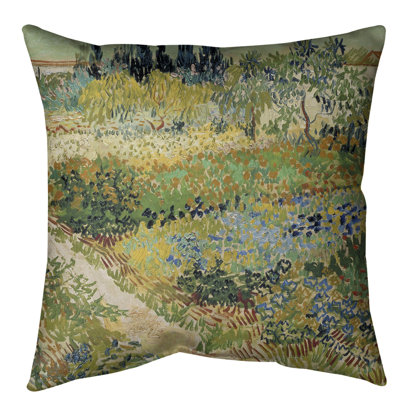 Vincent Van Gogh Reversible Throw Pillow