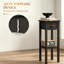 Console fonctionnelle, table d'appoint étroite avec tiroir, table de chevet compacte, table d'appoint gain de place