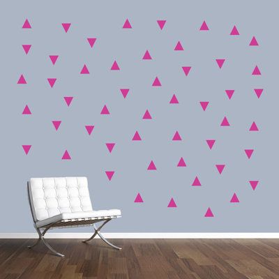 Décalcomanie murale triangles Amersham