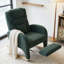Chaise berçante avec repose-pieds réglable-523954670