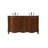 Mannie 60 " W Freestanding Standard Free Standing 2 Double Vanity Bathroom Vanity With Engineered Marble Top-90721995-54291941