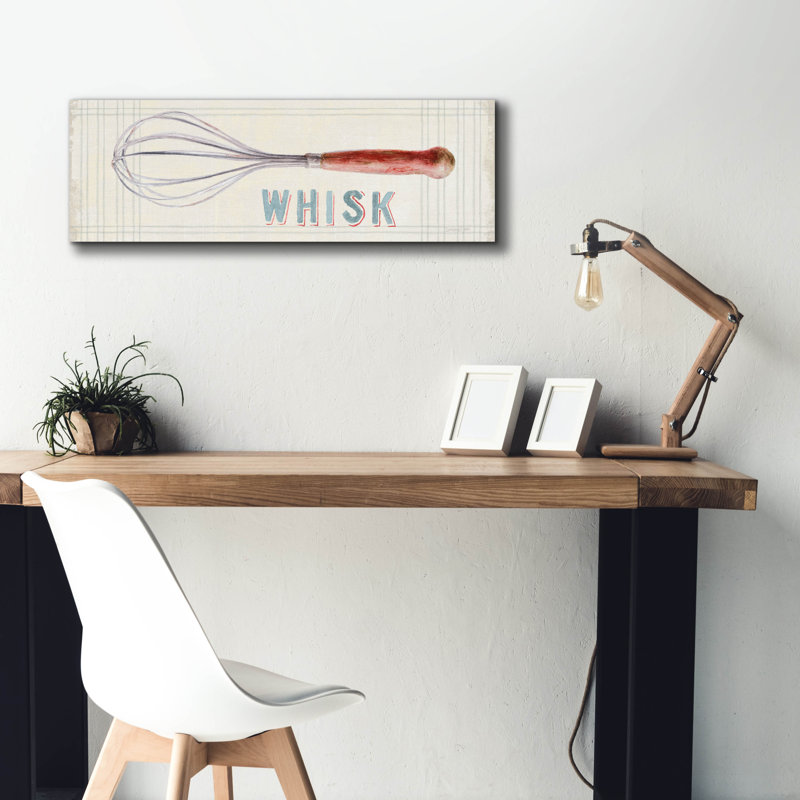 «Floursack Kitchen Sign 4 C» par Danhui Nai, art mural sur toile, H 12 po x l 36 po