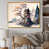 Gold Single Picture Framed