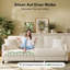 Ruzan 3 Seater Teddy Bean Bag Sofa-716695171